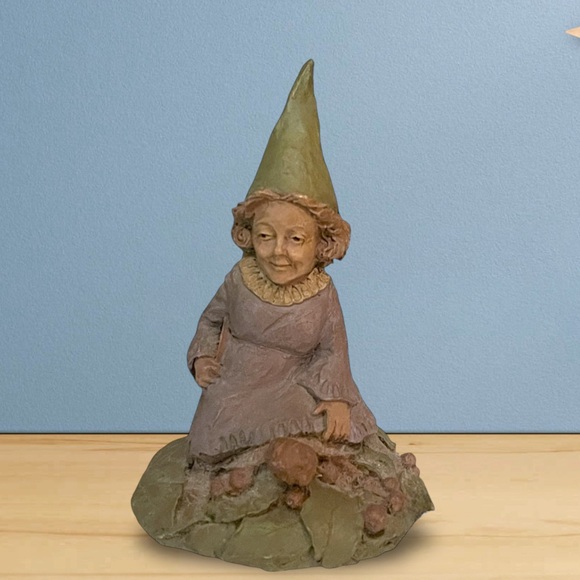 Repaired Signed Vtg 1983 Thomas Tom Clark Gnome Cairn Studio JENNIE Figurine #60 - Picture 1 of 16